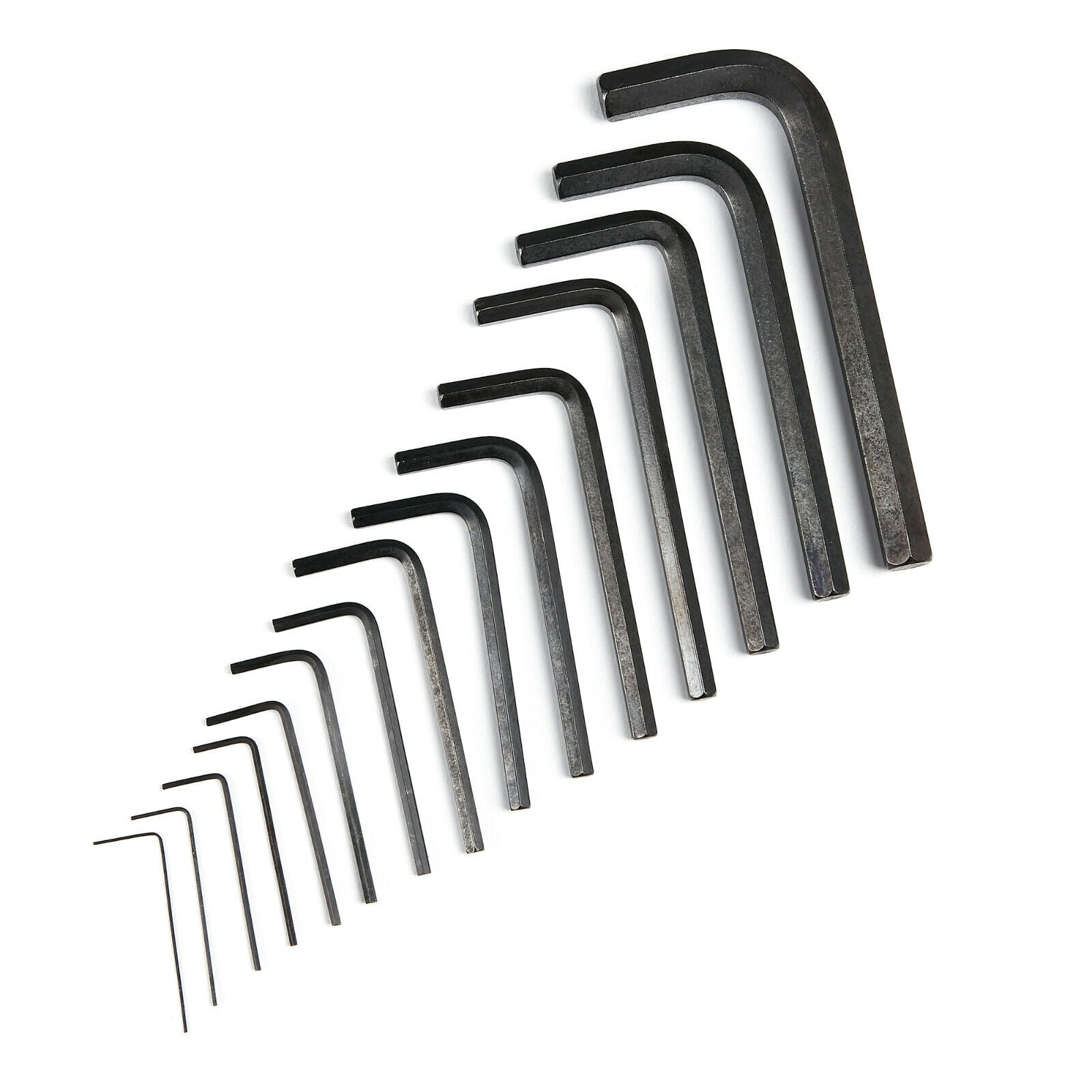 30 PIECE HEX KEY ALLEN ALAN ALLAN KEY LONG SET KIT with CASE METRIC & IMPERIAL